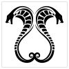 tribal snake image tat